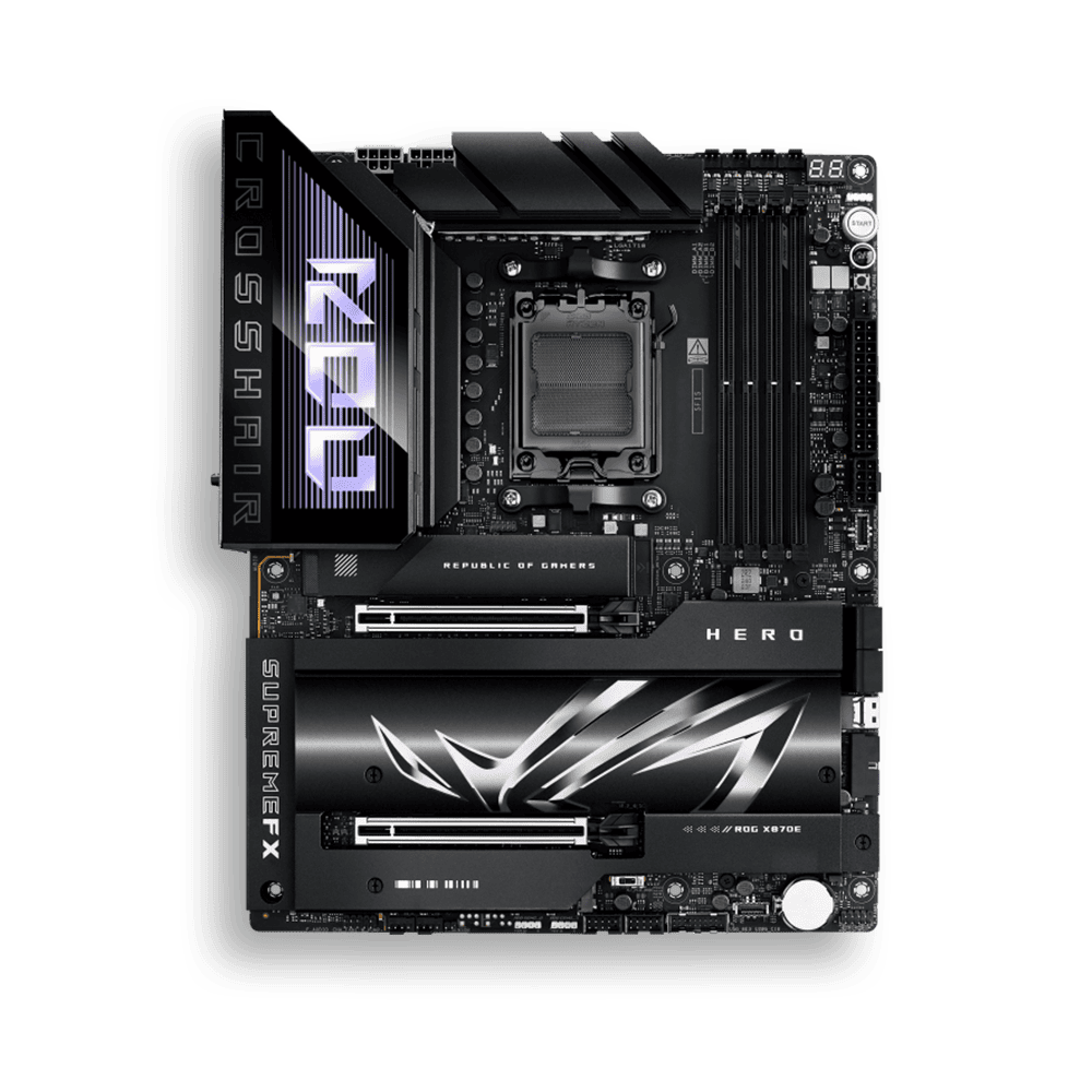 ASUS ROG Crosshair X870e Hero WiFi 2gpu 4DDR5 Ryzen Motherboard
