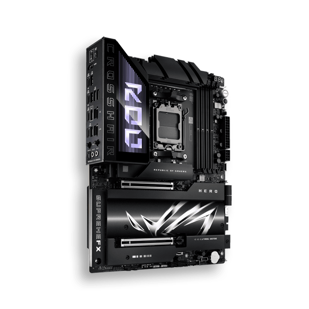 ASUS ROG Crosshair X870e Hero WiFi 2gpu 4DDR5 Ryzen Motherboard