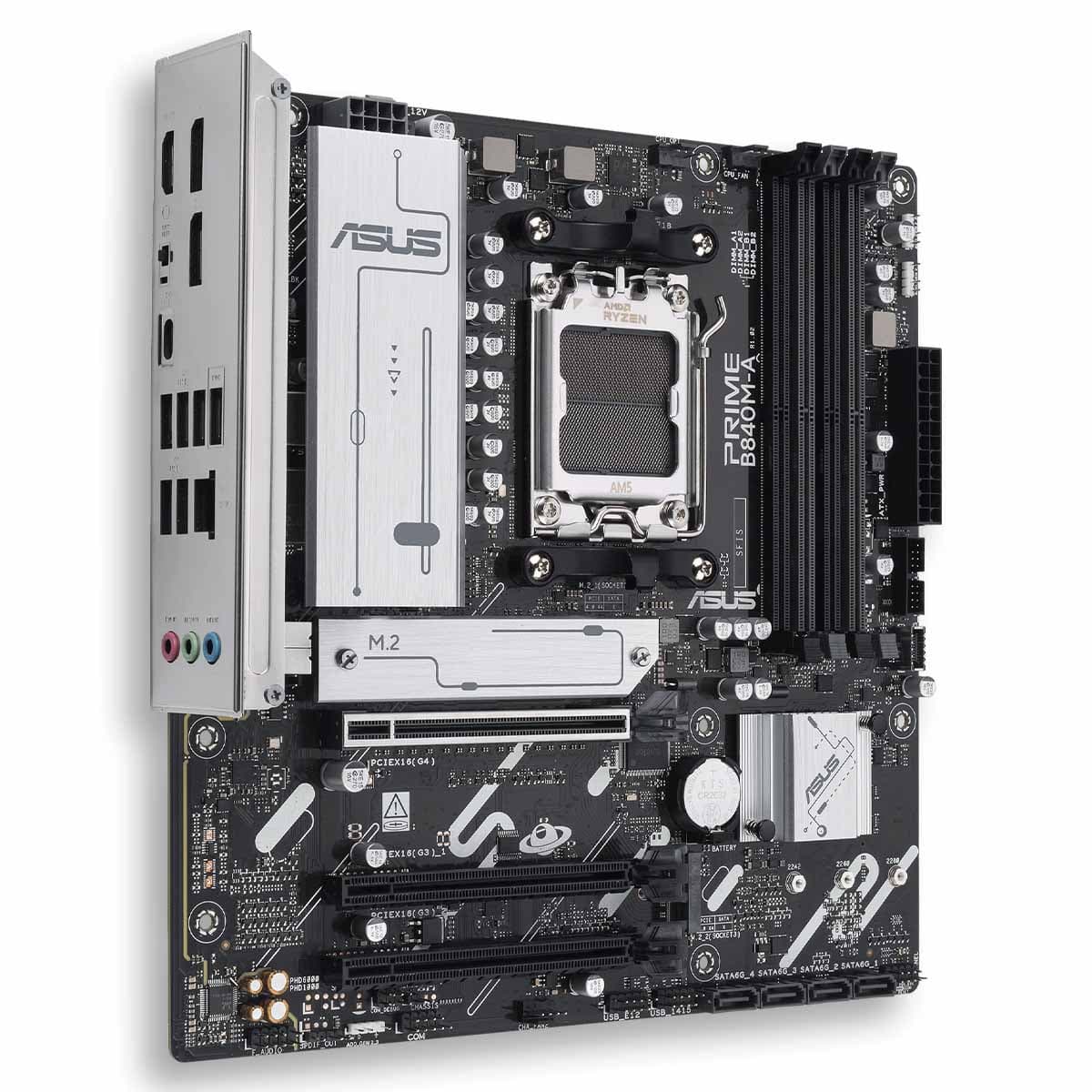 ASUS Prime B840m-A 3 GPU PCI 4.0 4DDR5 Ryzen Motherboard