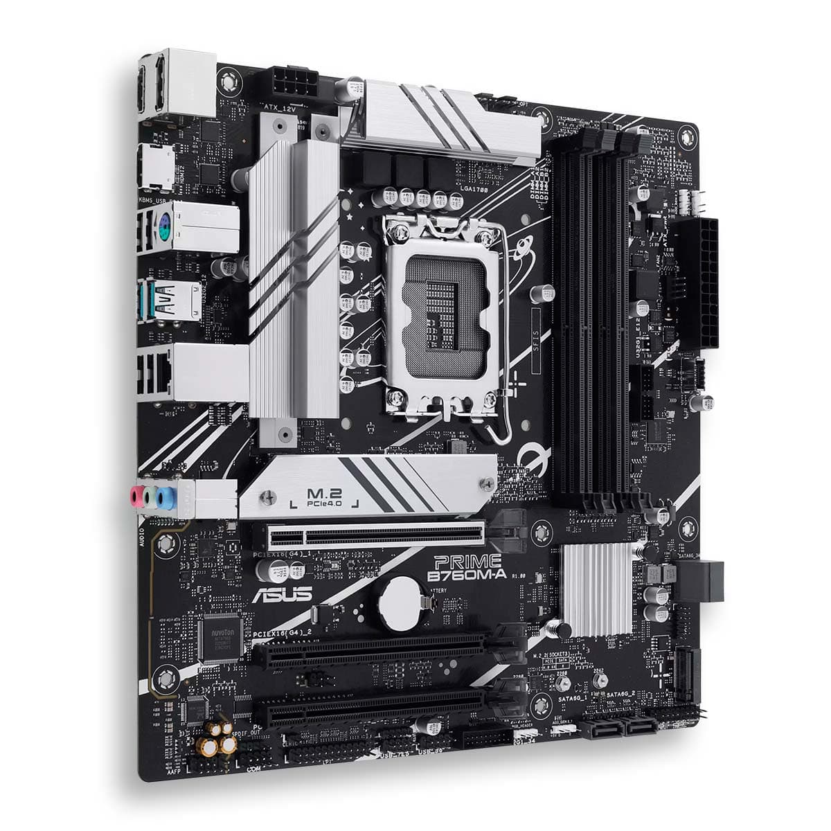 ASUS Prime B760m-A 3 GPU USB 3.2 4DDR5 12th Gen 13th Gen 14th Gen Motherboard