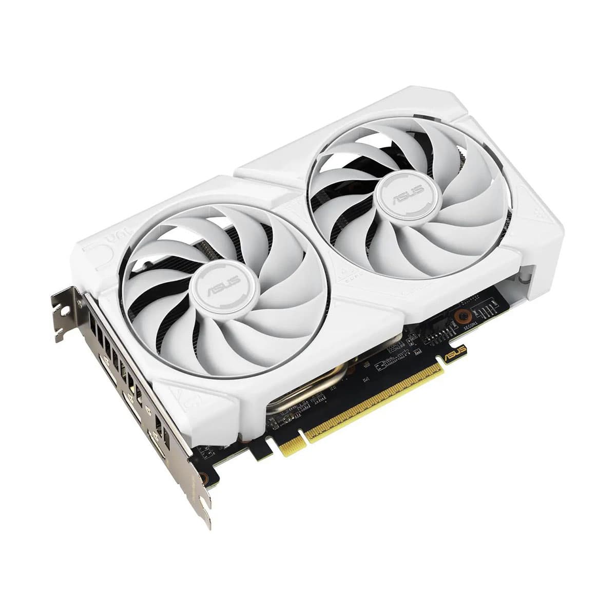 ASUS AMD Radeon RX 9060 Xt Dual White 16GB Graphics Card