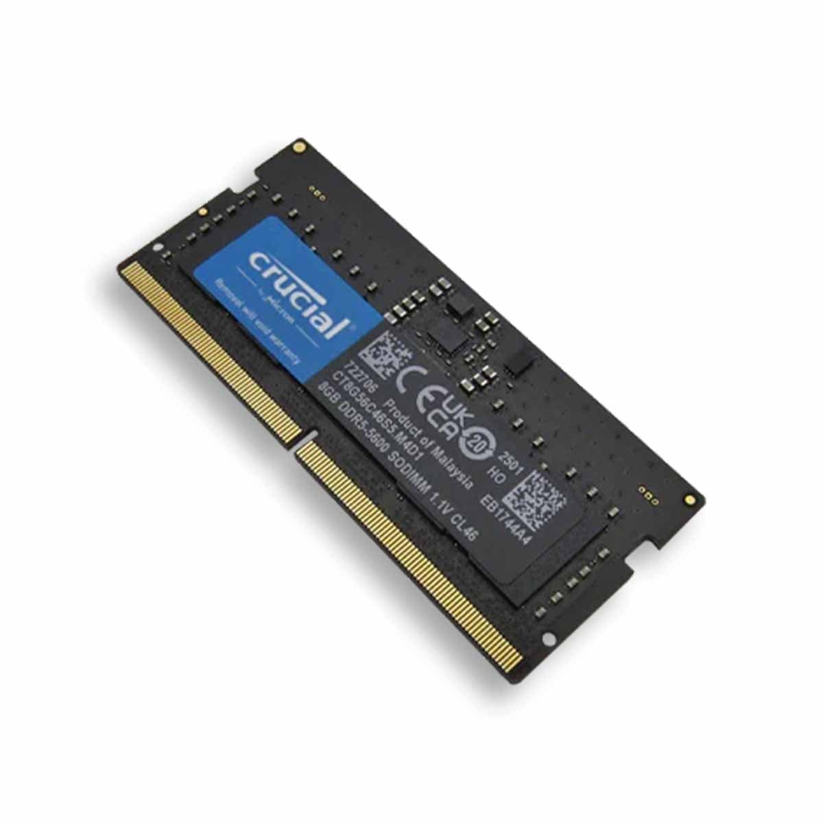 Laptop DDR5 16GB (5600) Crucial RAM Memory For Laptop