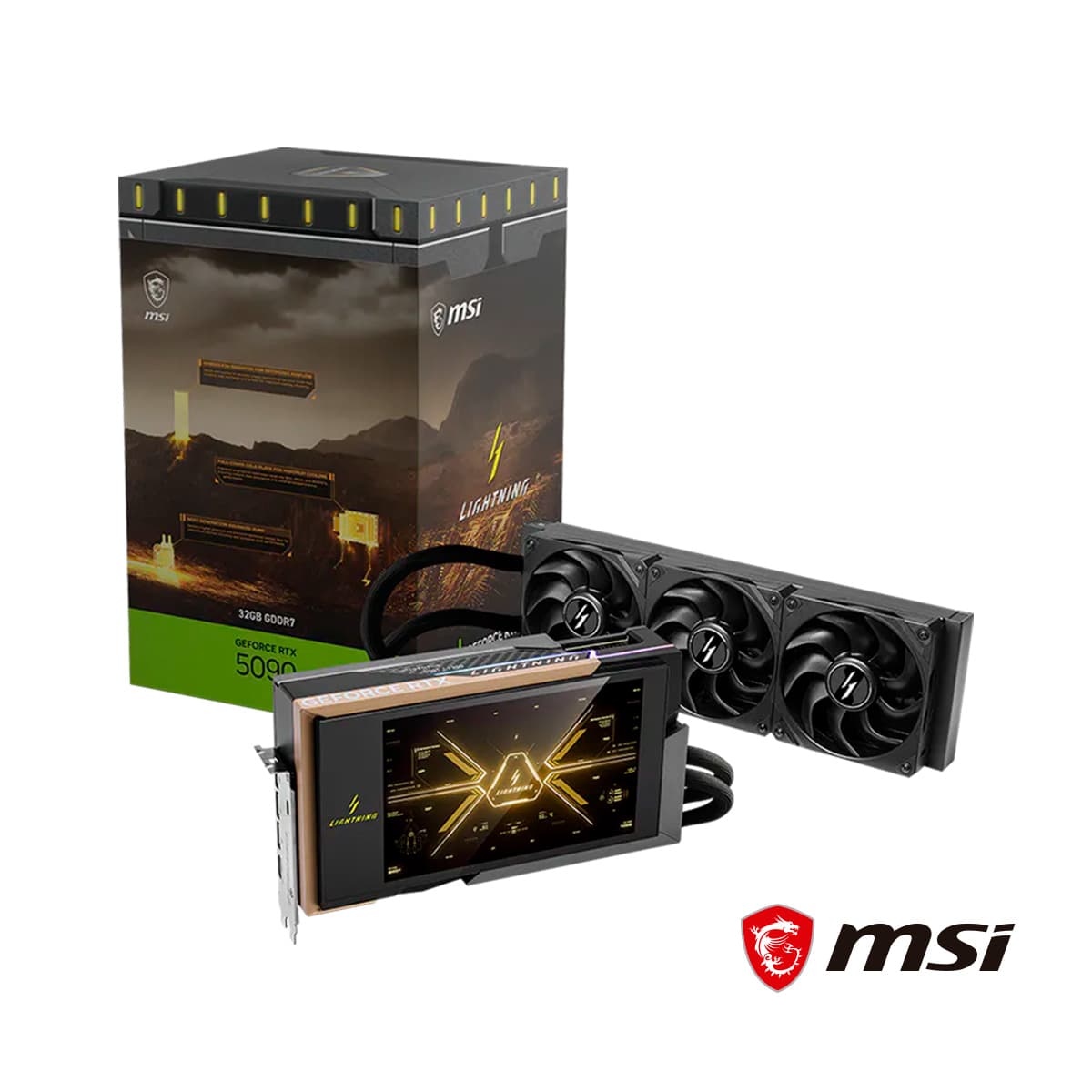 MSI Lightning Z RTX 5090 32GB Graphics Card