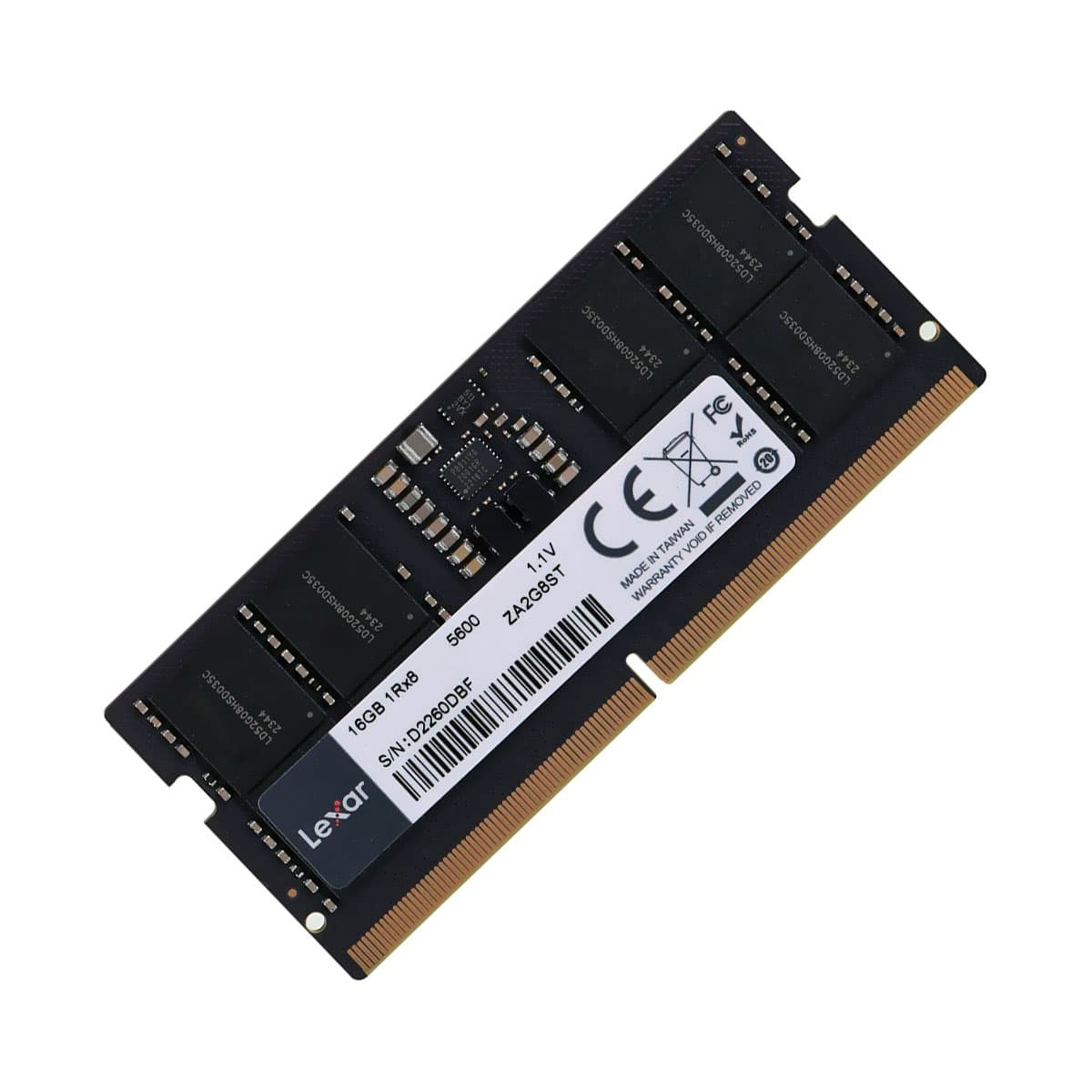 DDR5 16GB (5600) Lexar RAM Memory For Laptop