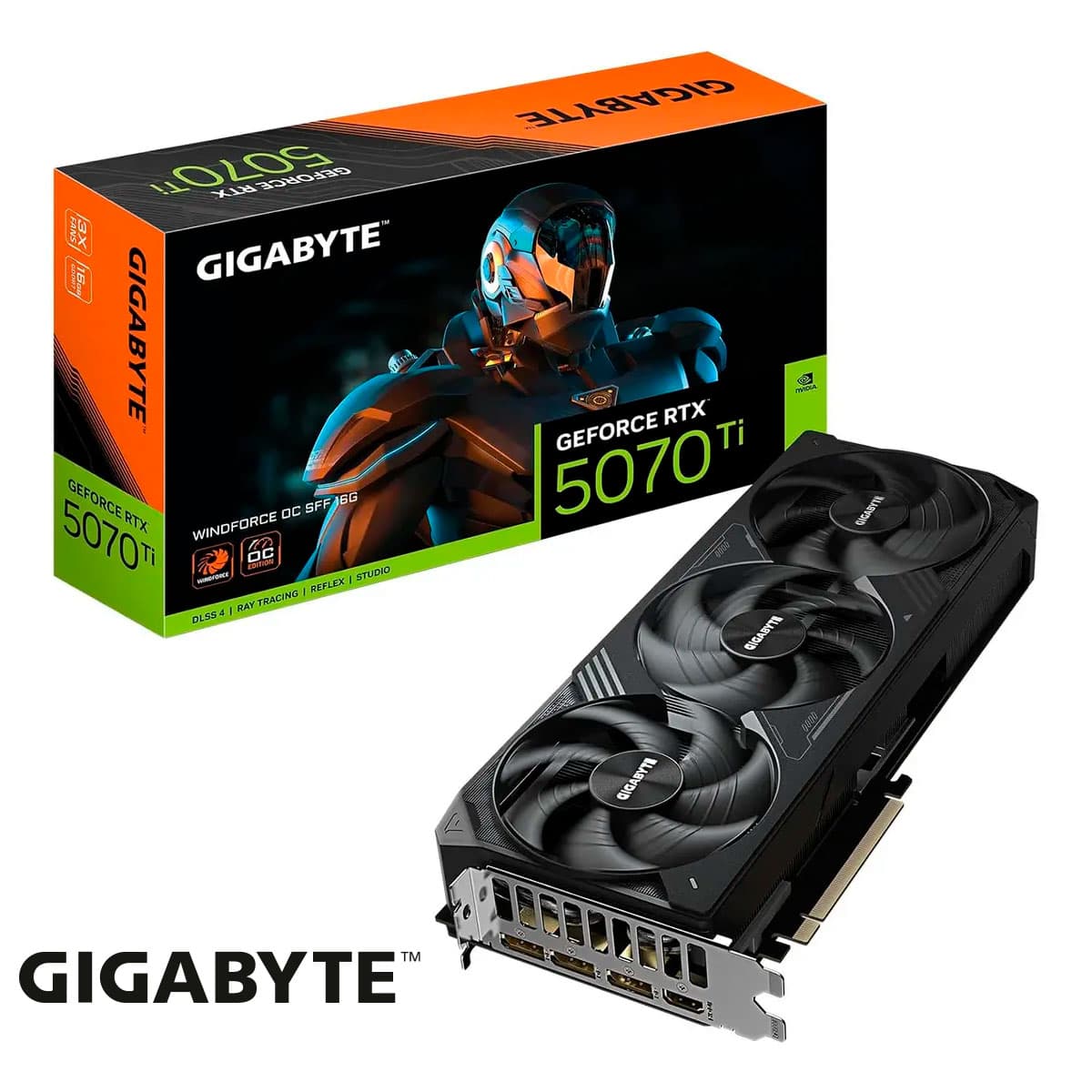 Gigabyte RTX 5070ti Windf OC V2 16GB Graphics Card