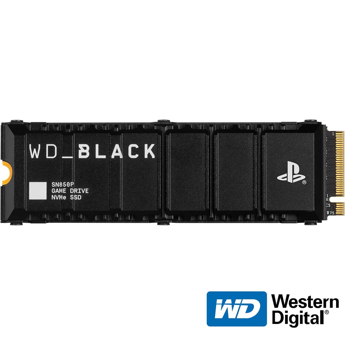 M.2 NVMe 2TB Sn850p Western Dig Black Disipado Solid State Drive