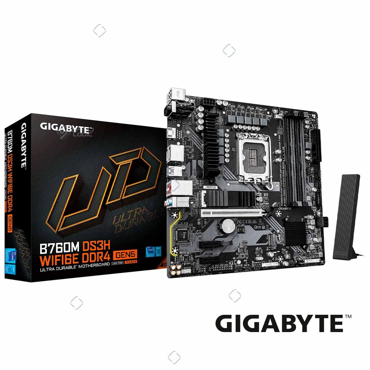 Gigabyte B760m Ds3h Wifi6e Gen5 4 ddra4 12th Gen 13th Gen 14th Gen Motherboard