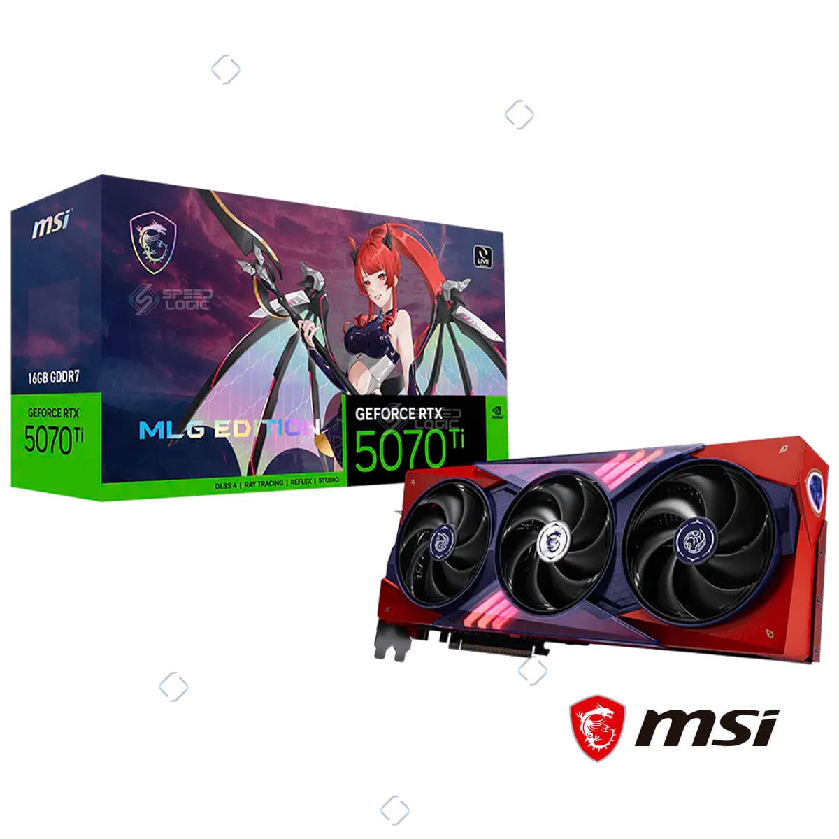 MSI RTX 5070 Ti Mlg Edition OC 16GB Graphics Card